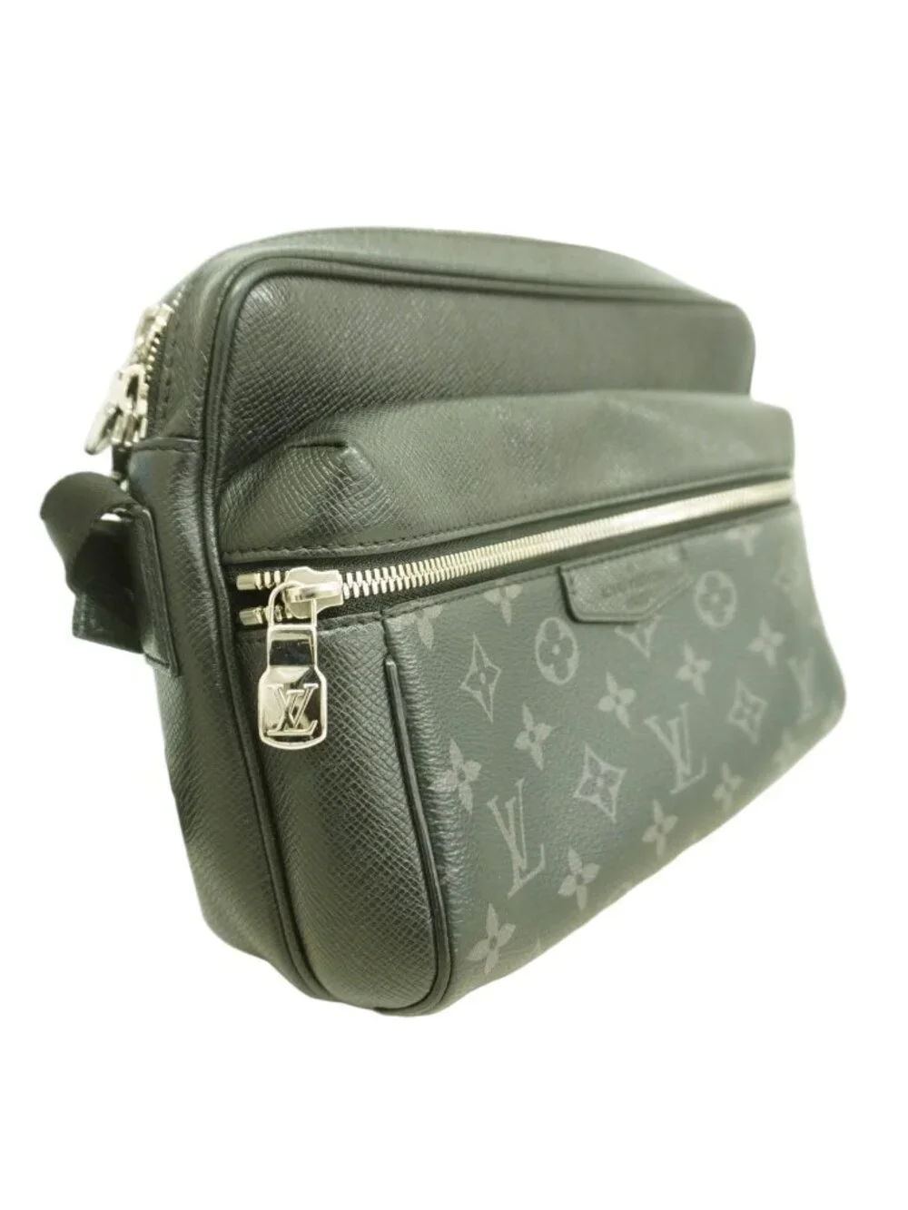 Louis Vuitton Shoulder Bag Taigarama Outdoor Messenger PM Black